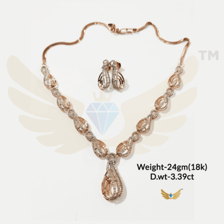 NECKLACE DIAMOND 24GM