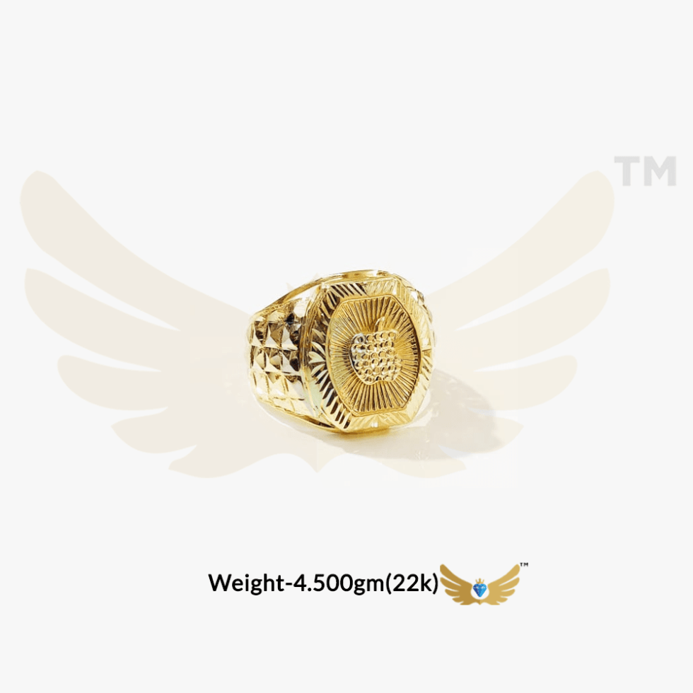 apple gold ring