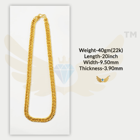 hollow chain40gm