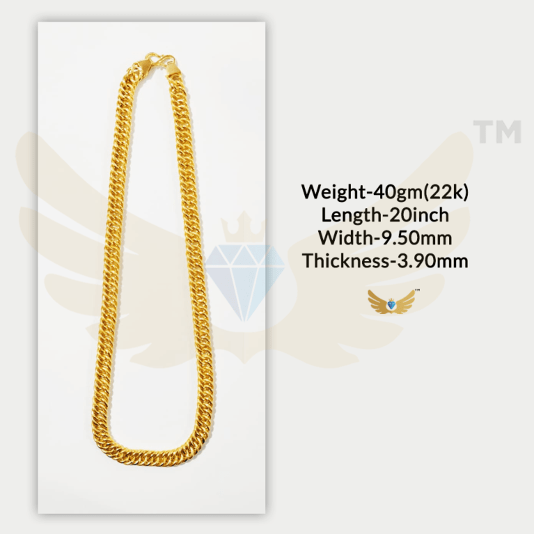 hollow chain40gm
