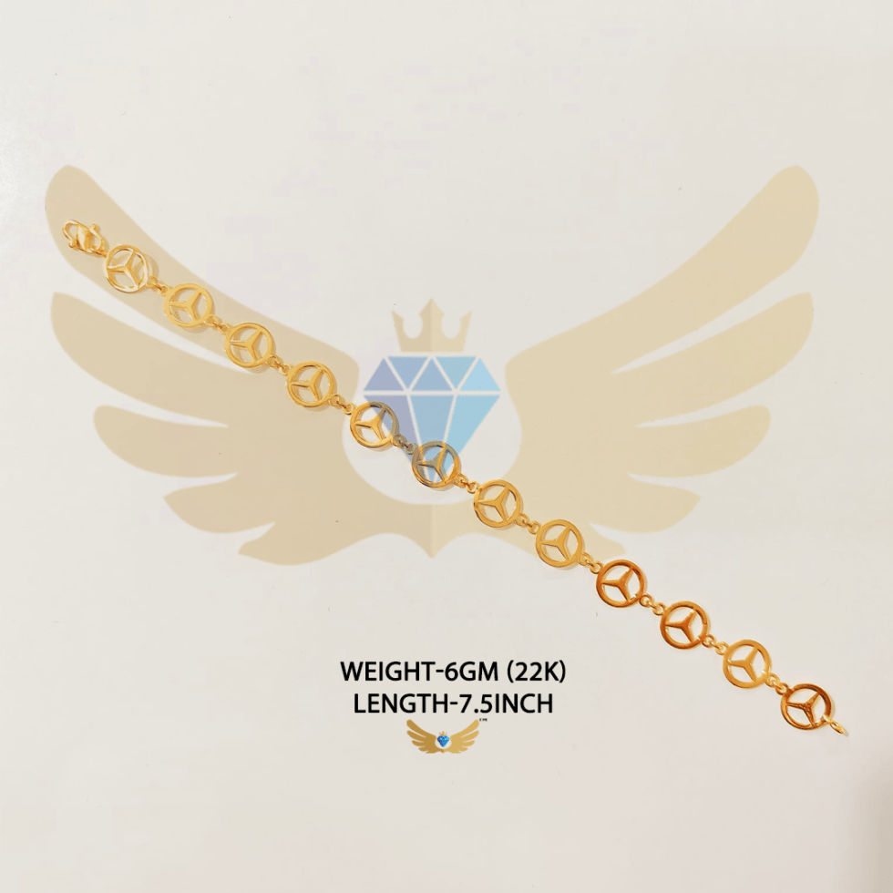 mercedes bracelet 6gm