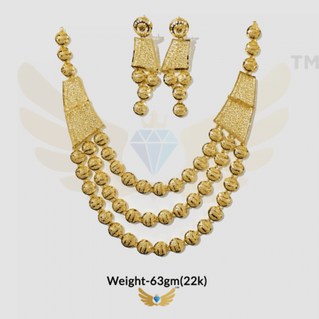 necklace 63gm