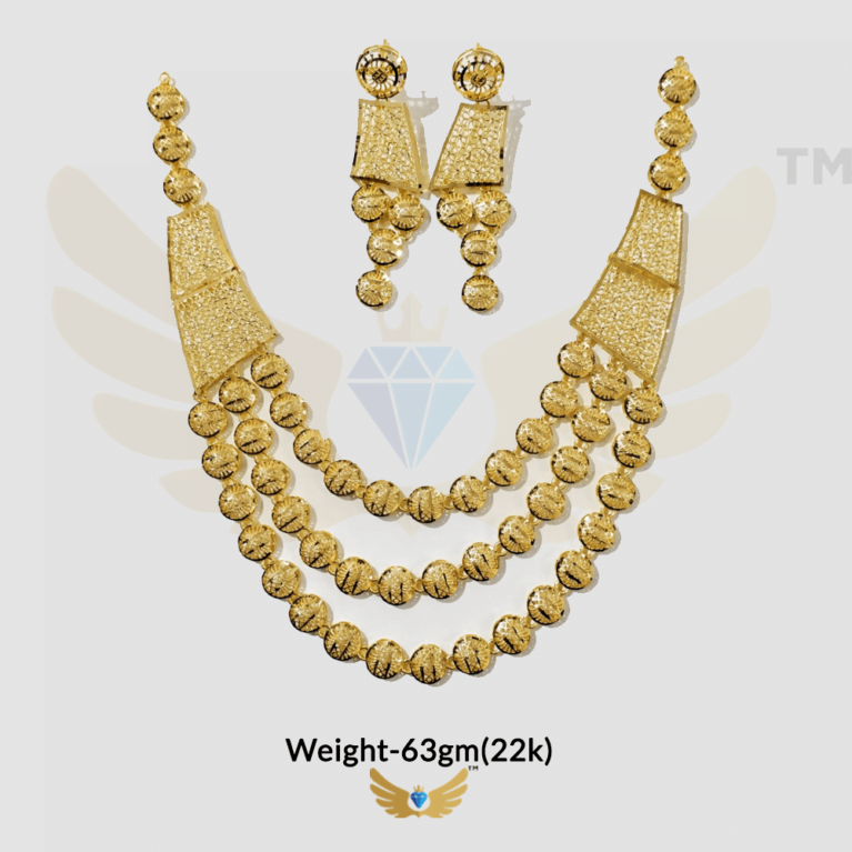 necklace 63gm