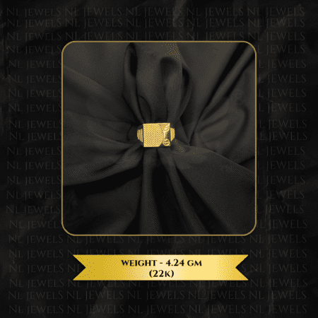 Bold Maverick 22kt Gold Ring for Men